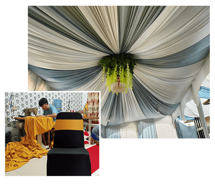 tentangkami 2 raja tenda Jual Sarung Kursi Kuningan, Konveksi Dekorasi Tenda Pesta Kuningan, Produksi Tenda Dekorasi Kuningan , Jual sarung kursi pesta murah , Konveksi dekorasi tenda pesta Kuningan , Produksi sarung kursi berkualitas , Jual sarung kursi futura model ketat , Dekorasi tenda pernikahan elegan , Produksi skirting meja pesta , Sarung kursi futura custom , Harga sarung kursi Napolly terbaru , Jual sarung kursi chitose kualitas terbaik , Sarung kursi pesta lengkap dengan pita , Rumbai dekorasi tenda pesta , Plafon dekorasi mewah untuk tenda , Skirting meja prasmanan elegan , Jual jantung plafon dekorasi tenda , Rangka besi tenda tahan lama , Jual sarung kursi Kuningan Jawa Barat , Dekorasi tenda pesta Cilimus , Pengrajin sarung kursi dan tenda di Kuningan , Produksi perlengkapan dekorasi Kuningan , Konveksi tenda pesta di Jawa Barat , Sarung kursi berkualitas tinggi bahan lotto , Dekorasi tenda custom sesuai kebutuhan , Produksi perlengkapan pesta dengan bahan premium , Jasa konveksi dekorasi pesta terpercaya , Jual perlengkapan pesta pengiriman seluruh Indonesia , Pengiriman sarung kursi ke seluruh Indonesia , Ekspedisi perlengkapan dekorasi pesta murah , Sarung kursi futura siap kirim ke Nusantara , Jual dekorasi pesta dengan pengiriman cepat , Sarung kursi grosir dan eceran kirim ke seluruh Indonesia , jual Sarung Kursi Futura Kuningan, UD. RAJA TENDA JAYA Kuningan Menjual & memproduksi segala jenis perlengkapan Dekorasi Tenda alat Pesta dan Aneka Sarung Kursi Seperti: Sarung Kursi Futura model ketat plus pita, Sarung Kursi Futura model Rempel, Sarung Kursi Futura model setengah Bodi, Sarung Kursi Futura Bulat model ketat, Sarung Kursi Futura model Rempel, Sarung Kursi Futura model setengah Body plus kantong, Sarung Kursi Futura raja/ informa, Sarung Kursi Napoli Plastik, Sarung Kursi Napolly 101, Rumbai Tenda, Cover Meja, Background Rumbay Tenda Dekorasi , Skirting Meja, Skirting Meja Prasmanan, Cover Meja Bulat, Cover Meja Kotak, Rangka Tenda, Tirai tiang, Plafon Dekorasi, Jantung Plafon Tenda Dekorasi, Rangka besi tenda, terpal tenda,